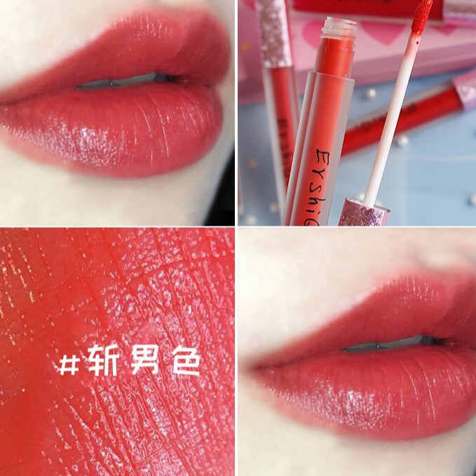 💕 Set 5 Cây Son Lì Mini Smoke Hình Bao Thuốc Siêu Xinh Set Son Gái Meyoco Retro Matte Liquid