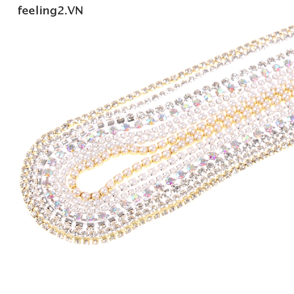 Dây Xích Vàng / Bạc 23cm Đính Móng Tay Thời Trang