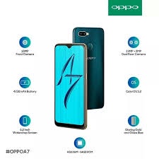 Điện thoại OPPO A7 Ram 4gb Rom 4gb, CPU Snapdragon 450, Pin, Sạc 4230 mAh, BH 06 tháng.