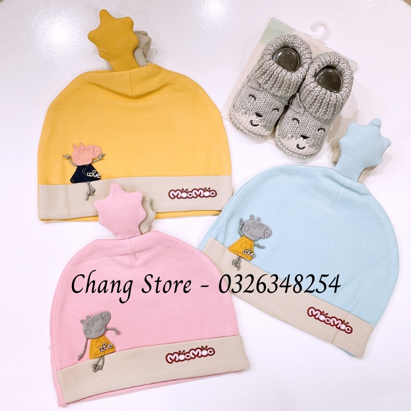Nón Cotton Dễ Thương Cho Bé Từ 0M+