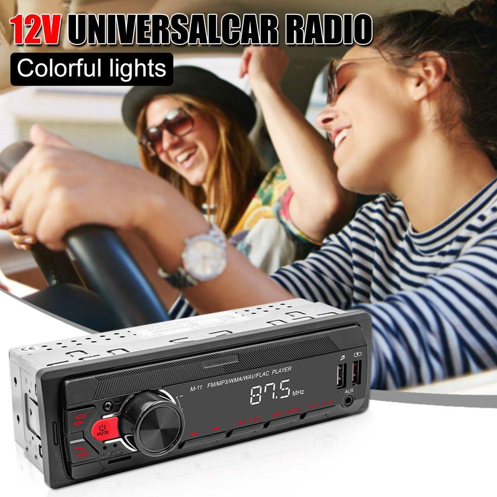 Máy Nghe Nhạc MP3 12V FM / USB / AUX Rảnh Tay Cho Điện Thoại