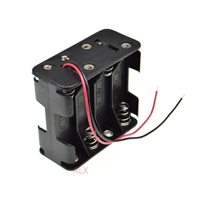 Đế pin AA 12V cho camera, bộ phát wifi khi mất điện