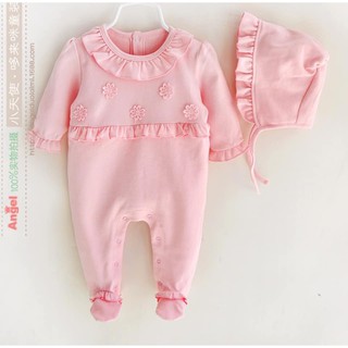 Set jump liền vớ đính hoa cổ bèo