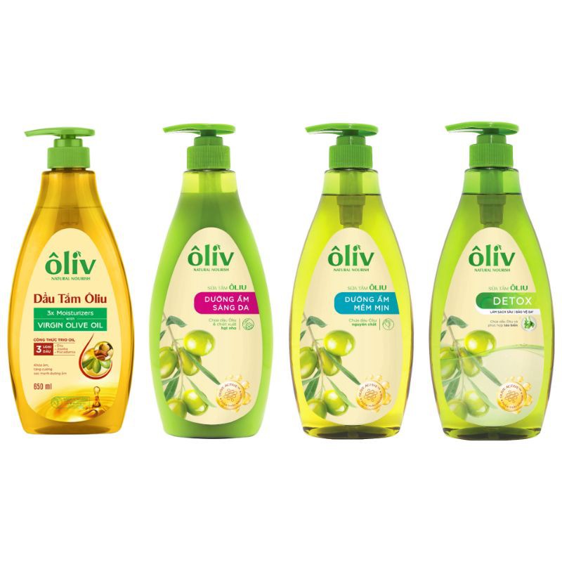 Sữa tắm Oliv (Oliu) 650ml