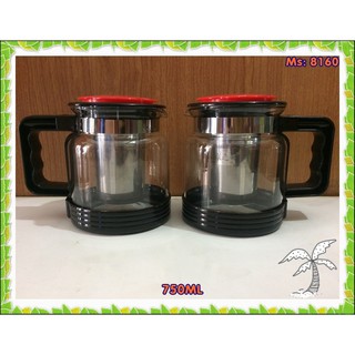 Ấm trà thủy tinh