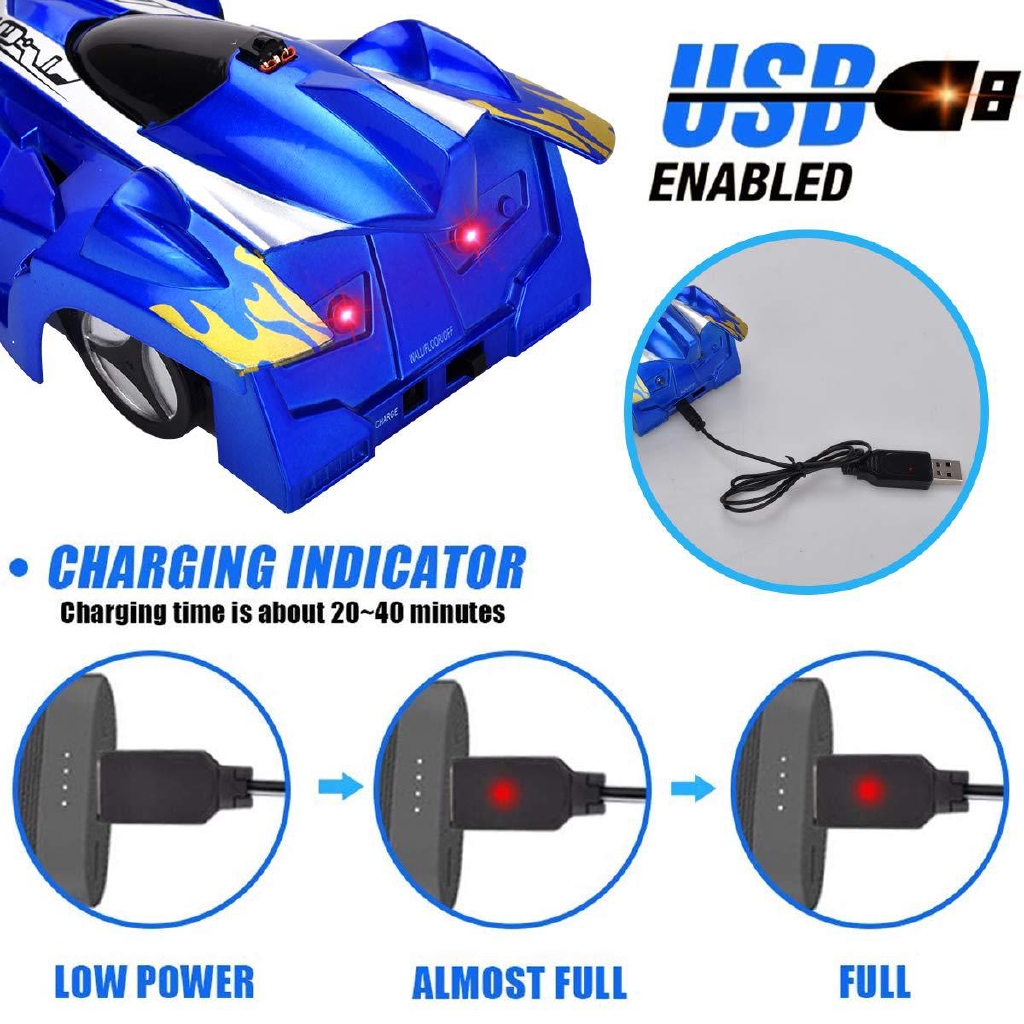 Xe Hơi Đồ Chơi Điều Khiển Từ Xa Wltoys 2 Chế Độ Xoay 360 Độ Chống Trọng Lực