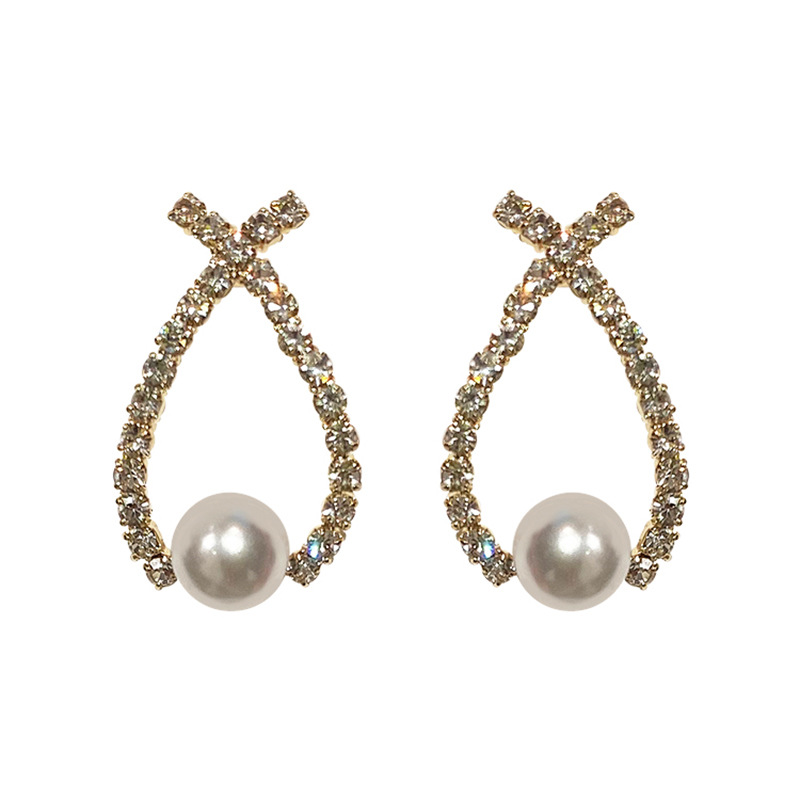 Khuyên Tai Hàn Quốc Đơn Giản Tinh Xảo Chất Lượng Cao Quyến Rũ Cho Nữ