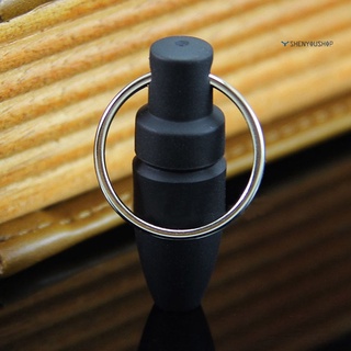 Dụng cụ đục lỗ xì gà Mini bằng kim loại có móc khóa tiện lợi