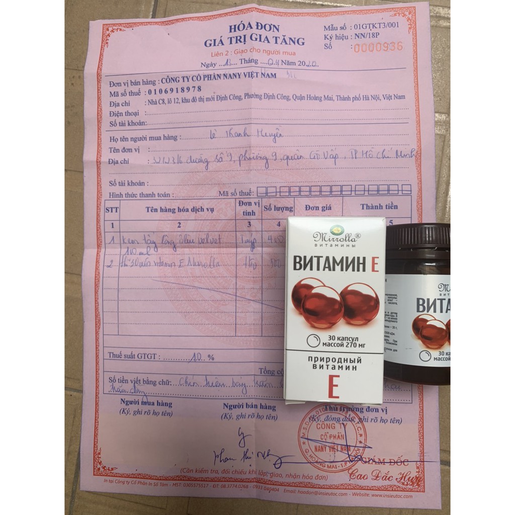 (100% aut) Vitamin E Mirrolla hũ 30 VIÊN - Vitamin E đỏ của Nga | BigBuy360 - bigbuy360.vn