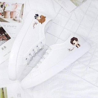 [Hàng oder] Giày thể thao vẽ hoạt hình chibi