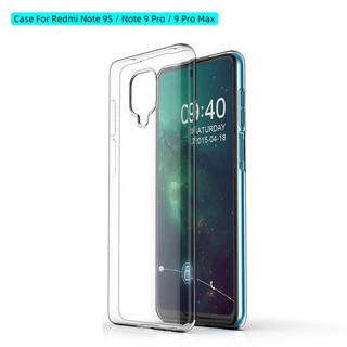 Xiaomi Redmi 9 / Note 9S / Note 9 / Note 9 Pro Ốp lưng silicon dẻo trong suốt