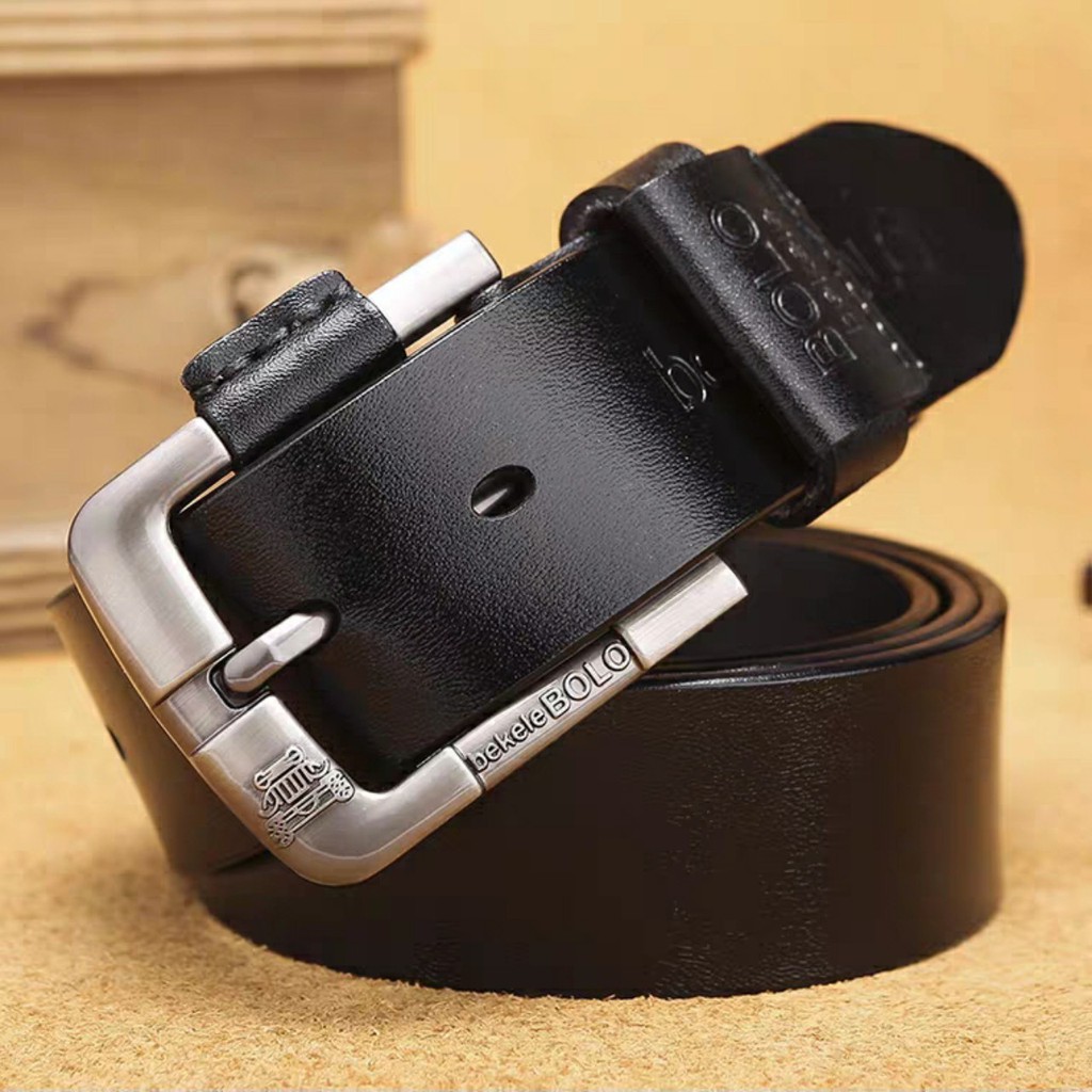 Thắt Lưng Nam Bekele BoLo - Dây Nịt Nam Da Bò Cao Cấp