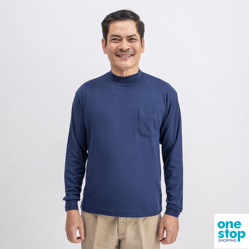 Áo thun dài tay trung niên thời trang nam one shop
