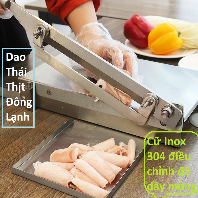 " SIÊU PHẨM " - BÀN CHẶT GÀ, chặt xương đa năng - Dao chặt gà đa năng Cookeasy Siêu bền bỉ, không gỉ sét