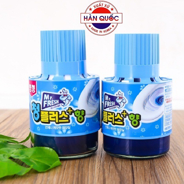 Chai thả bồn cầu Mr.Fresh tự động làm sạch diệt khuẩn chính hãng 180g