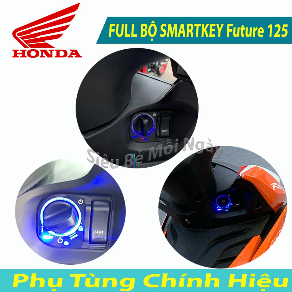 Full Bộ Smartkey chống trộm Cho Honda FUTURE 125