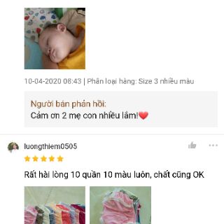 10 Quần chục bí quần cho bé