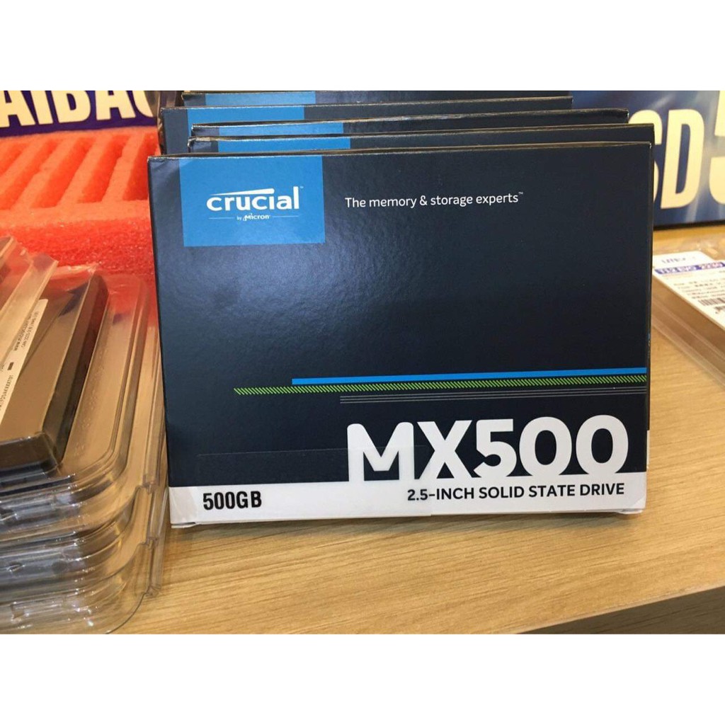 Ổ cứng SSD Crucial MX500 - 500GB/1TB | BigBuy360 - bigbuy360.vn
