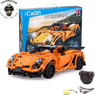 Đồ chơi lắp ráp xếp hình mô hình xe điều khiển từ xa siêu xe thể thao porsche cada modelc51051 với 421 mảnh ghép