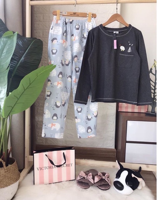 Bộ ngủ áo cotton