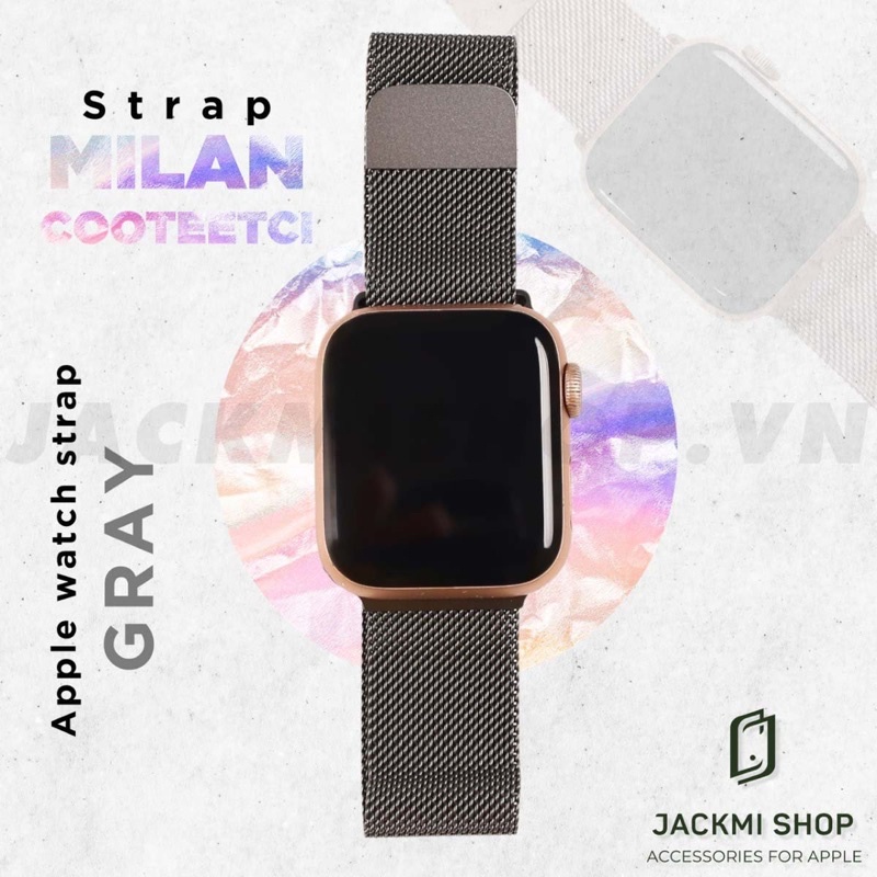 [HÀNG CHÍNH HÃNG] Dây Milan thép COTEETCI cho Apple Watch series 7/6/5/4/3/2/1