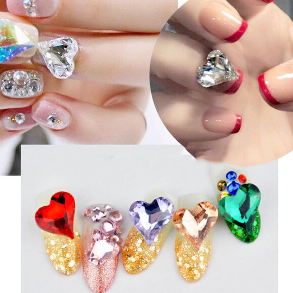 Bộ 10 Hạt Đá Trang Trí Móng Làm Móng Nghệ Thuật 8mm