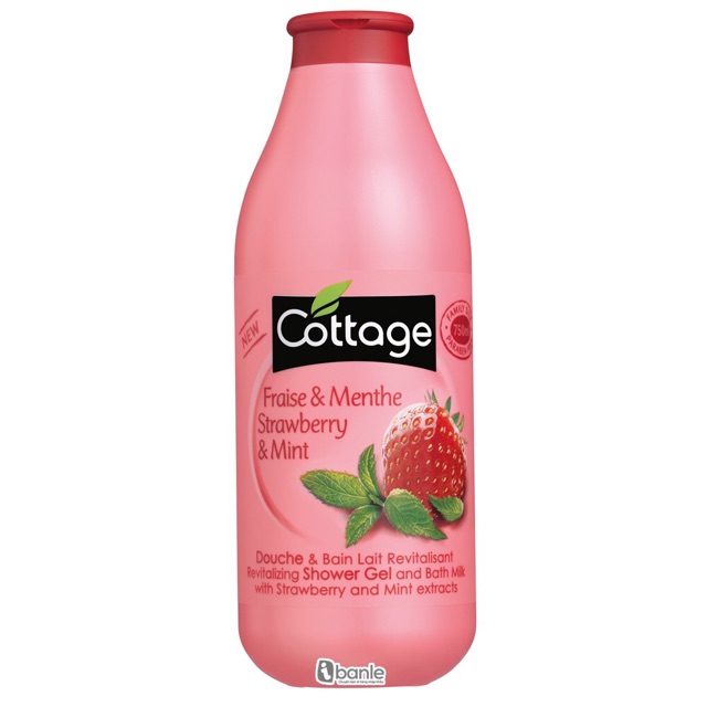 Sale 38% SỮA TẮM COTTAGE 750ML - PHÁP