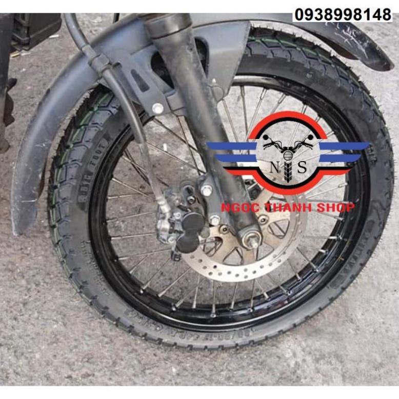 Lốp gai bán địa hình siêu êm không kêu khi chạy size 17  cho GD110 W175 và các dòng xe --NTS