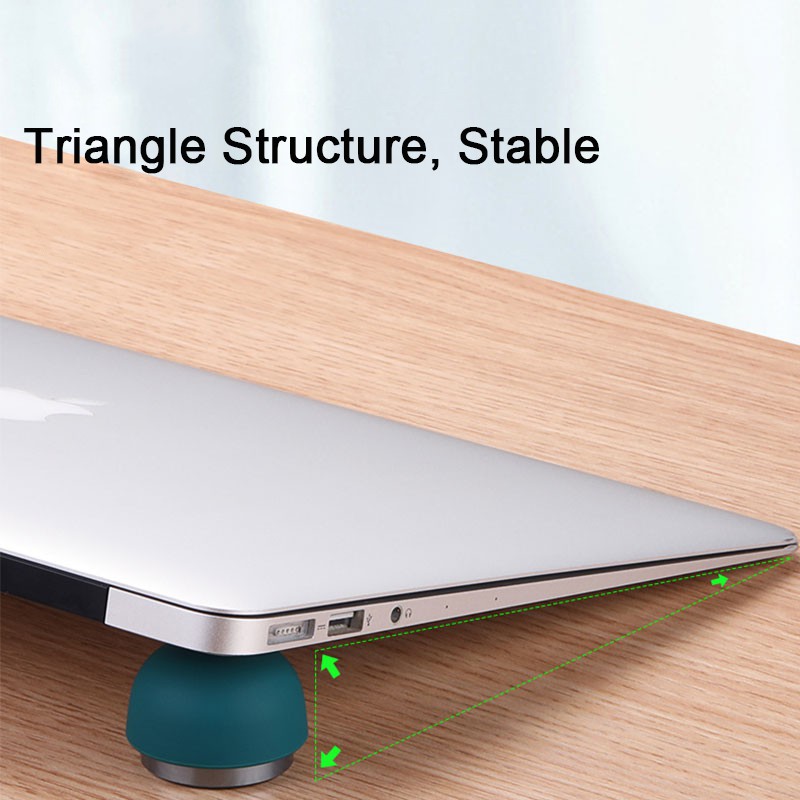 Giá đỡ laptop OATSBASF bằng nhôm từ tính hình nấm thiết kế tiện dụng