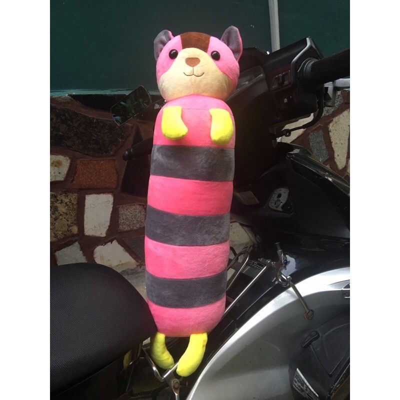 gối ôm mèo hồng cho bé dài 60cm ( mẫu 2 )