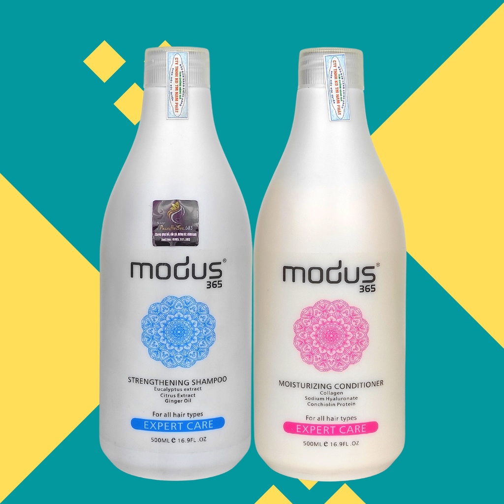 Dầu Gội Đầu Modus Sạch Gàu, Giảm Rụng Tóc Modus Tỏi 365 Phục Hồi Dưỡng Ẩm Xả Siêu Mượt Lưu Hương 500ml MPQO