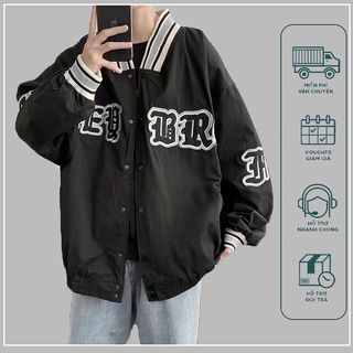 Áo khoác nam Áo khoác bomber nam bóng chày 2 lớp Áo khoác bomber nam bigsize