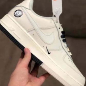 Giày thể thao AF1 đế 2 màu âm dương nam nữ Giầy sneaker  Air Force 1 Brooklyn cao cấp Hot Trend 2022
