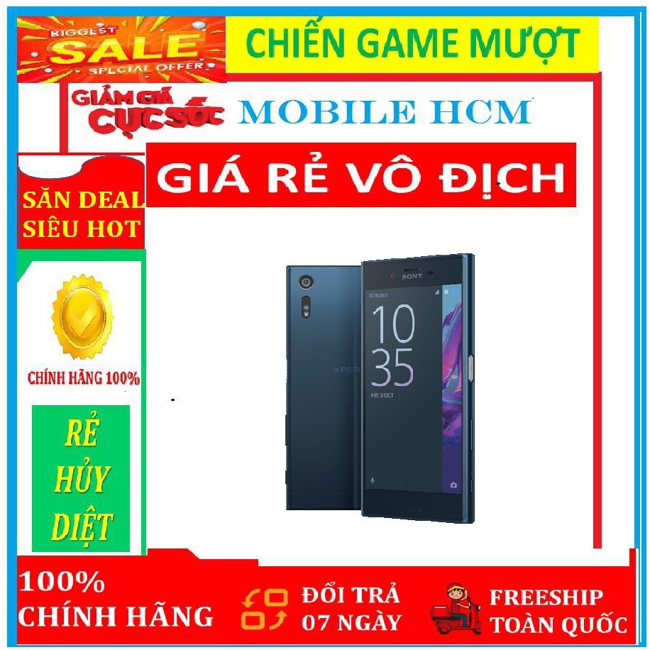 điện thoại Sony Xperia XZ ram 3G/32G mới CHÍNH HÃNG - chơi PUBG/Free Fire mướt