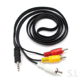 Cáp Chuyển Đổi Từ Đầu Cắm B' 1.5m 3.5mm Sang 3 Đầu Cắm Rca Dài 160''