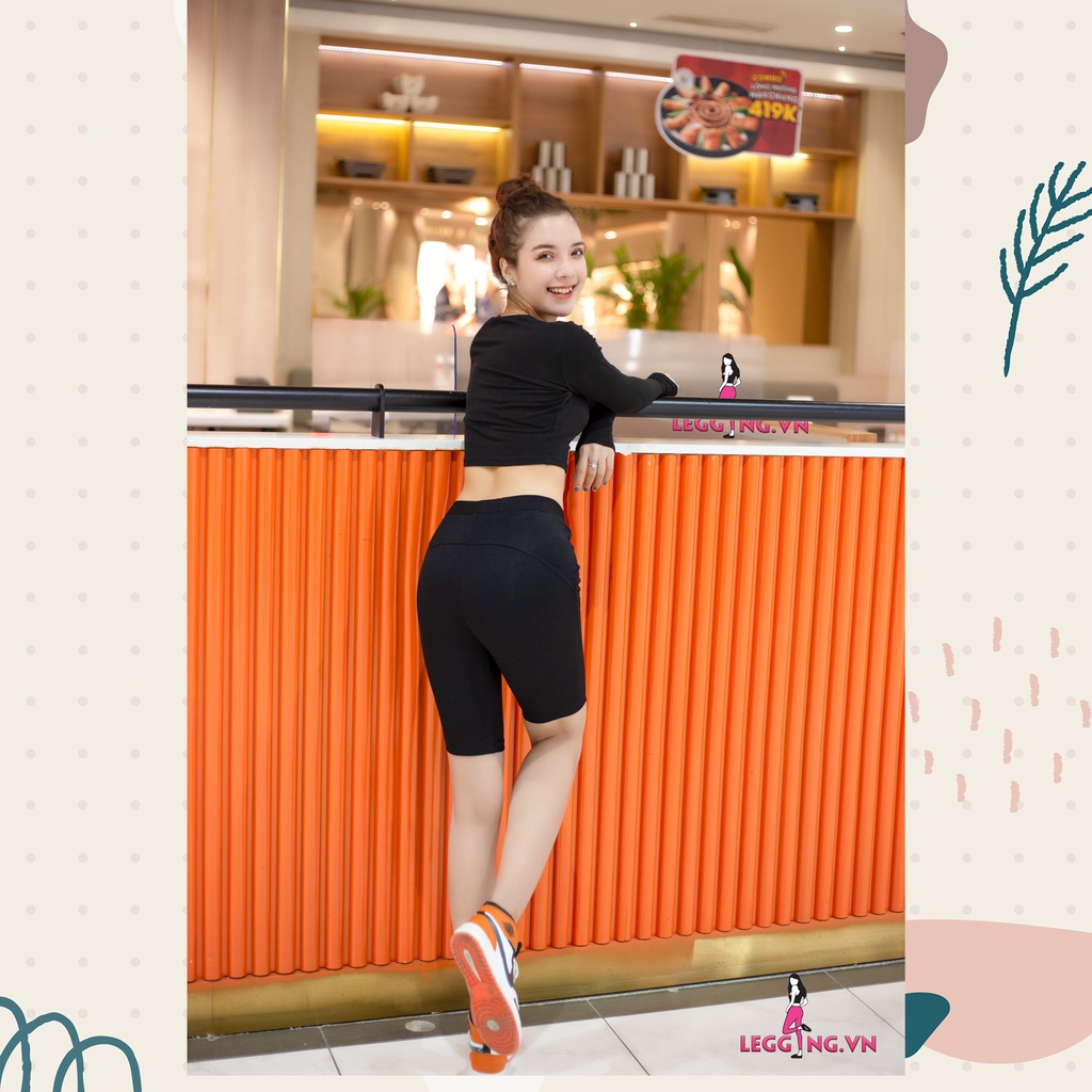 Quần Legging Nữ Ngố Lửng Cotton Hàn Co Giãn 4 Chiều Đi Chơi Tập Thể Thao [Video Mẫu Mặc + Ảnh Thật] | BigBuy360 - bigbuy360.vn