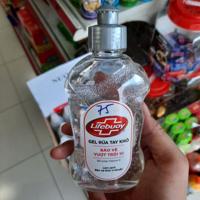 Nước rửa tay khô  Lifebuoy chính hãng. Chai 235 ml .