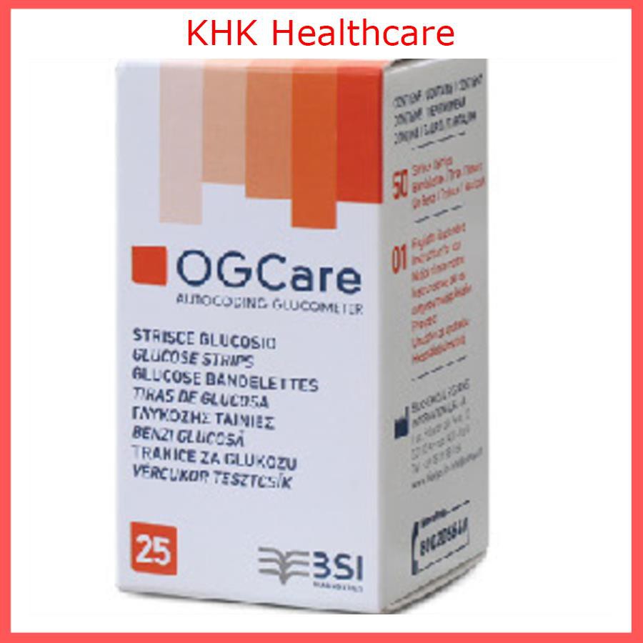 Que thử đường huyết OG Care SX tại Italia