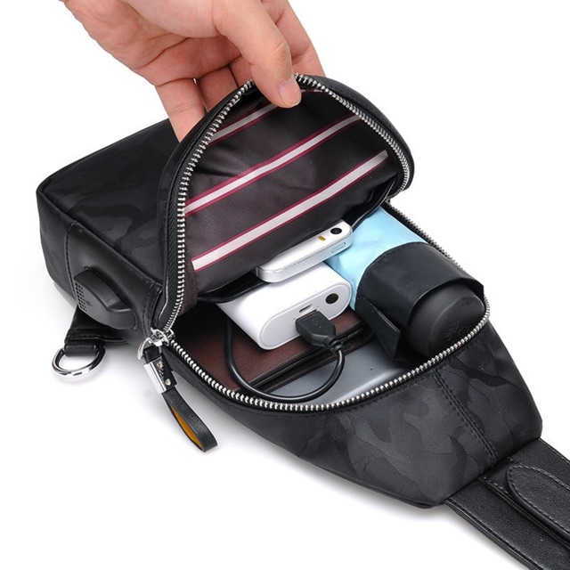 TÚI ĐEO CHÉO NAM ❤️ FREESHIP ❤️ túi đeo chéo vải chống nước