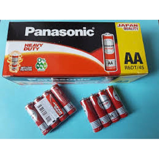 [Màu đỏ] Pin tiểu 2A Panasonic nguyên hộp 60 viên. Vi Tính Quốc Duy