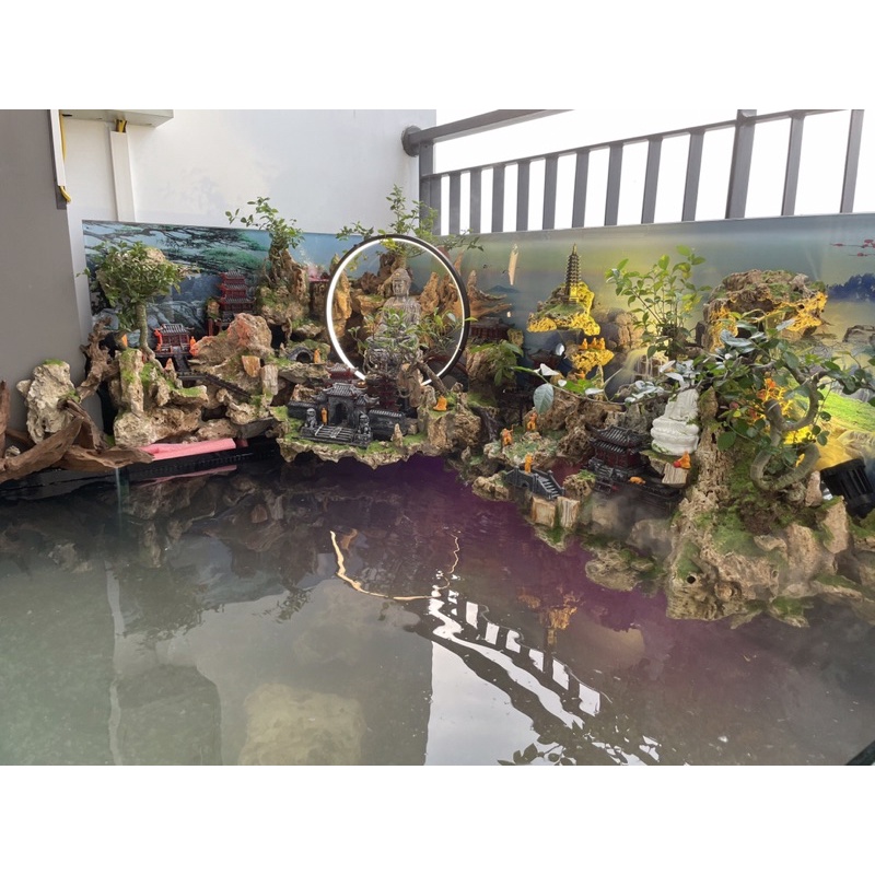 Bộ nhà Kelsey 2 - phụ kiện trang trí tiểu cảnh, hồ cá, non bộ, sân vườn