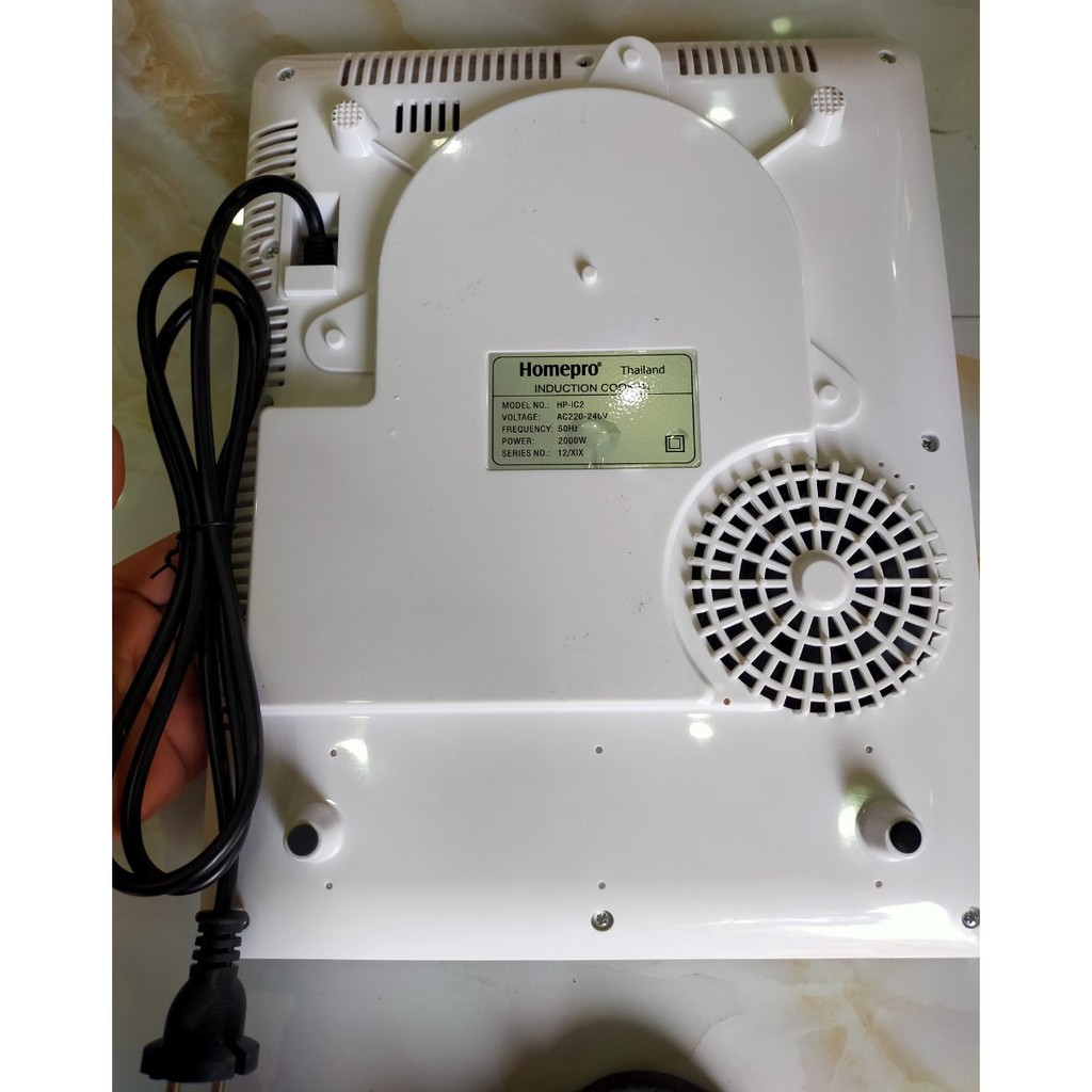 Bếp Từ Đơn Home Pro Thái Lan HPIC2, Nhập Khẩu Nguyên Chiếc Thái Lan Tiết Kiệm Điện Tặng Kèm Nồi Lẩu Bảo Hành 12 Tháng