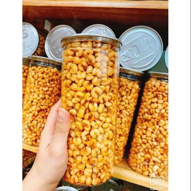 🌽 🌽 Bắp Rang Mắm Tỏi Ngon Loại 1 Thơm Giòn Cay Cay - Hủ 350g🌽 🌽