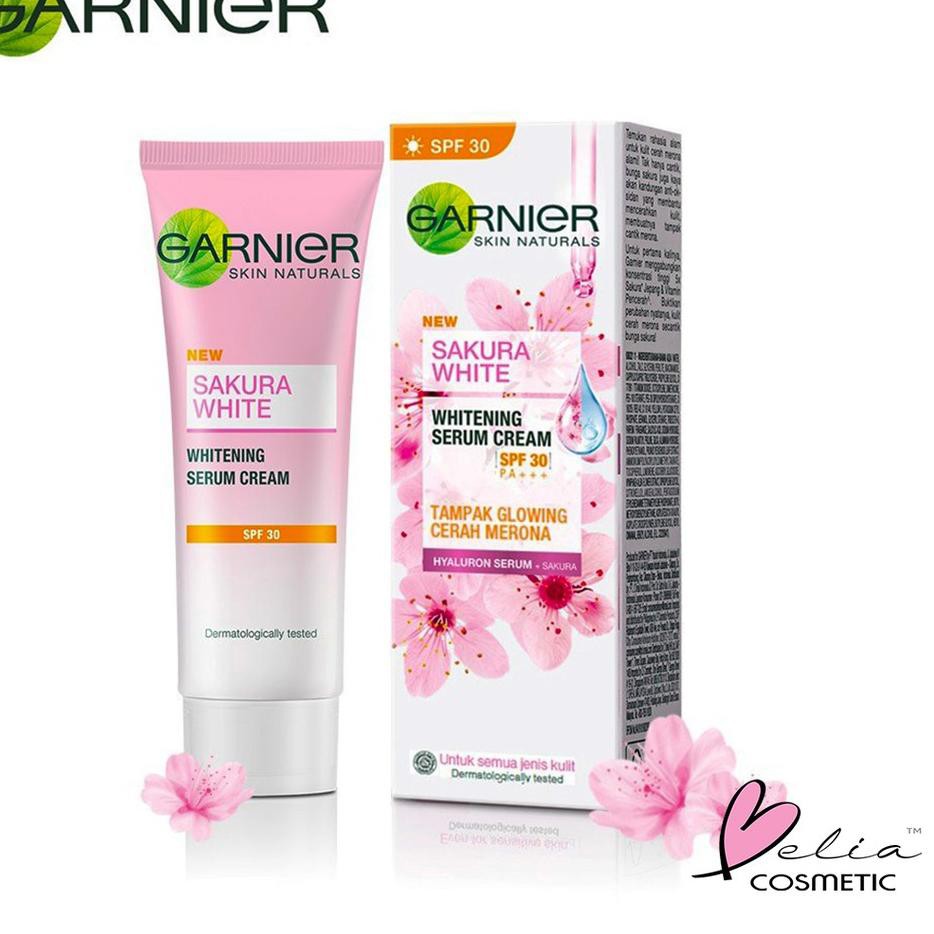 (Hàng Mới Về) Kem Dưỡng Trắng Da Ban Ngày Chống Nắng Spf 30-20 ml Belia Garnier Sakura