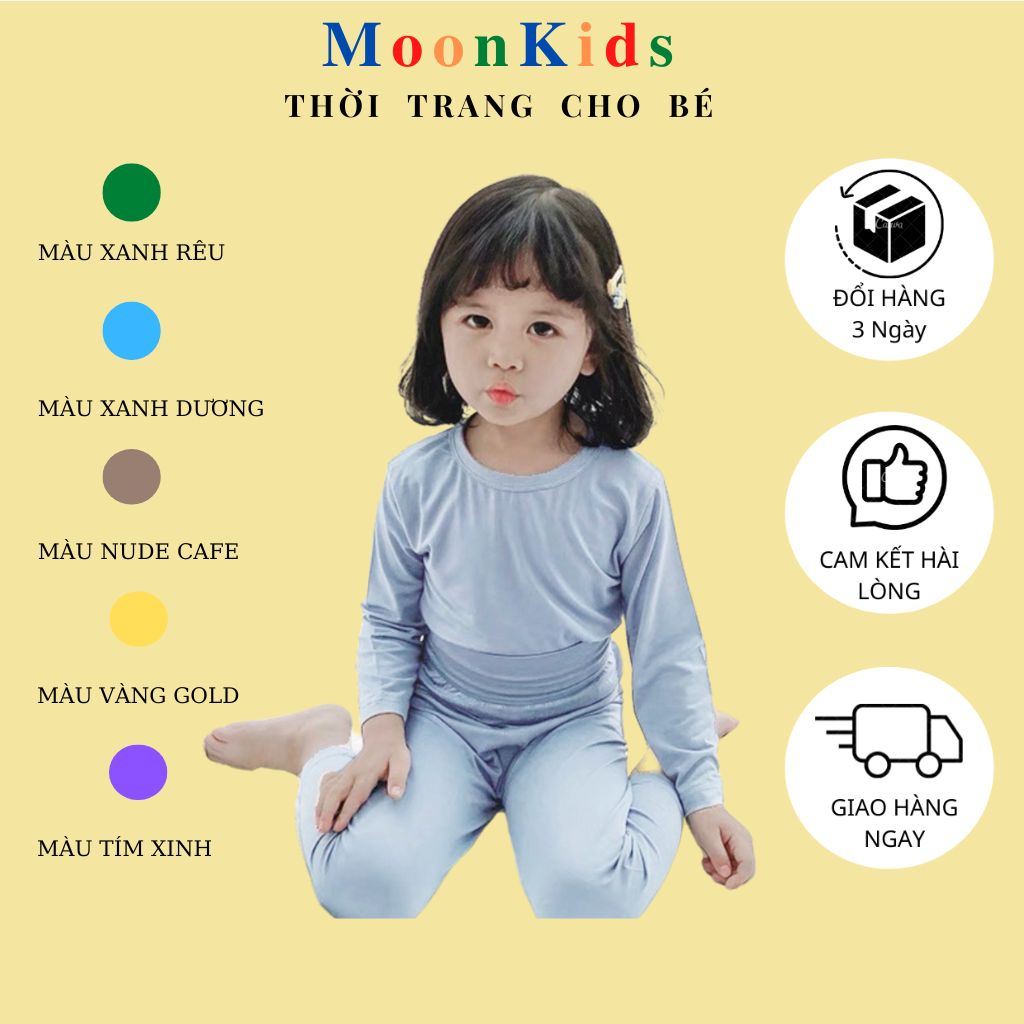 Bộ Thun Lạnh Cho Bé 💖THUN LẠNH 100% 💖sờ là sướng nhìn là thích, dành cho bé trai bé gái từ 5-18kg có sẵn
