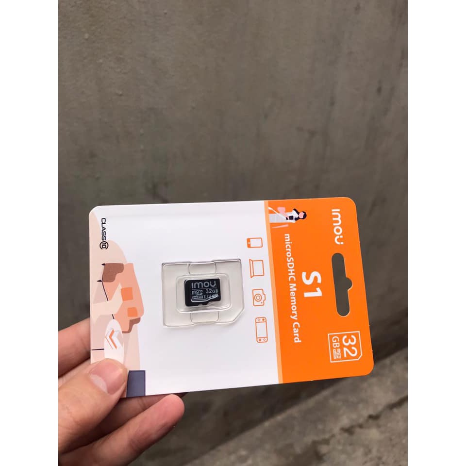 Thẻ nhớ 32GB 64GB 128GB MicroSD,Thẻ nhớ IMOU 32GB ST2-32-S1 đọc 95Mb/s,Thẻ nhớ DSS 32Gb P500-32 – Hàng chính hãng BH 24T