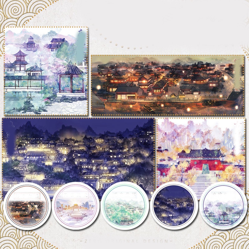 Washi phối cảnh 2 - phản quang