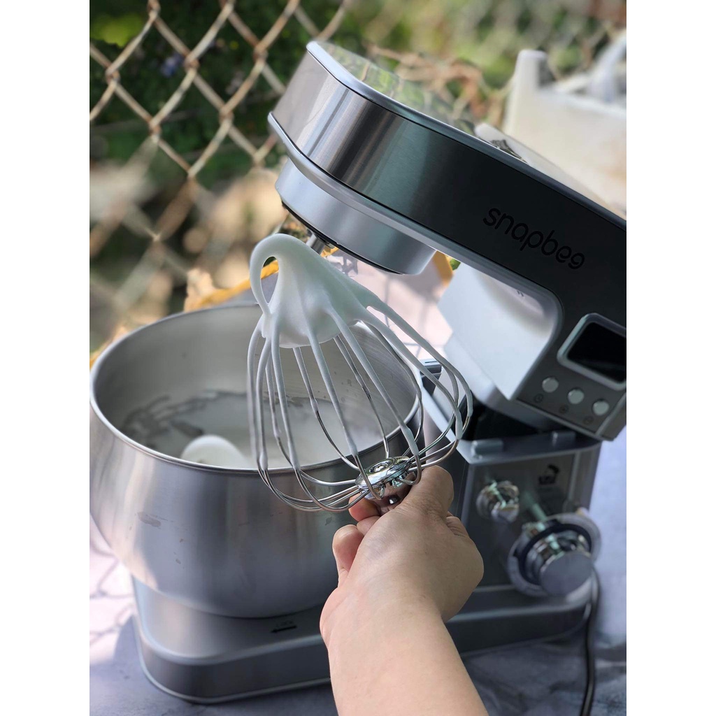 Máy trộn bột, máy nhào bột Snapbee Queen SM5 4 đầu đánh tiện lơi, công suất lớn - Dung tích 5L bảo hành 24 tháng