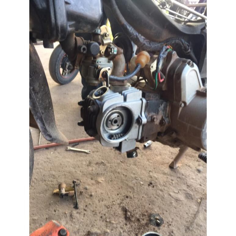 Đầu bò 100cc lắp cho xe Dream Wave 50cc nấm to bao khoẻ
