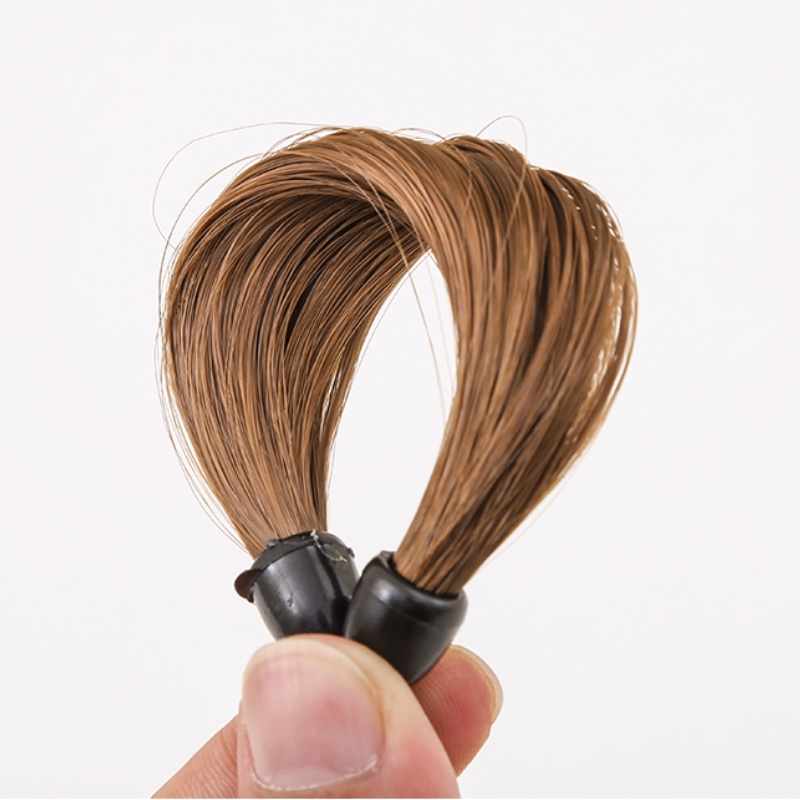 Dây Buộc Tóc Cao Su Đính Tóc Giả Kiểu Dáng Mới